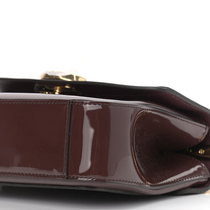 Chloe Spazzolato Sfumato Calfskin Small C Double Carry Burnt Brown 6 of 9