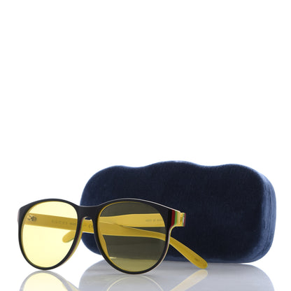 Gucci Acetate GG Sunglasses GG0271S Sunglasses Yellow 8 of 8