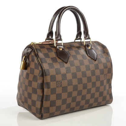 Louis Vuitton Damier Ebene Speedy 25 3 of 8