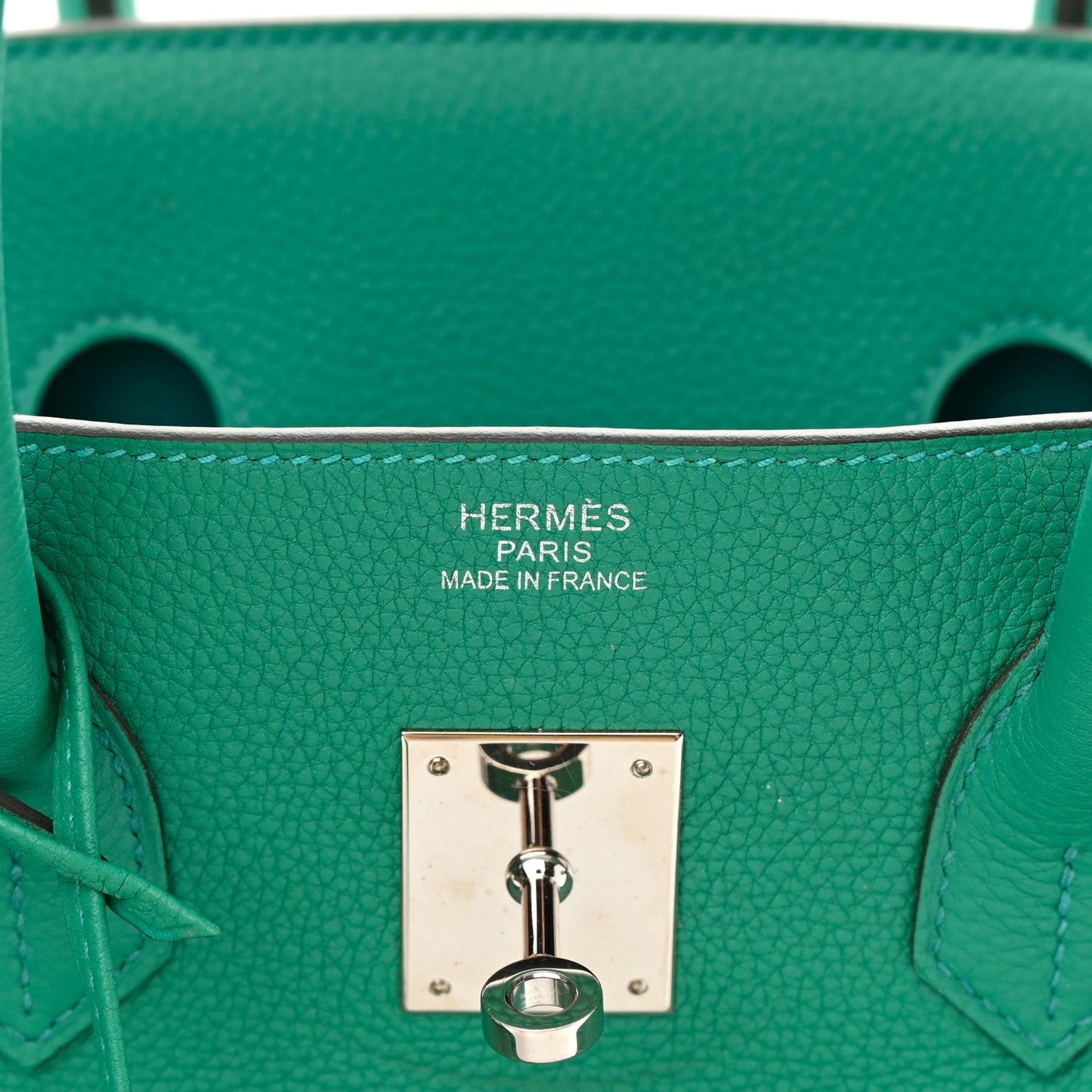Togo Birkin 35 Vert Verone