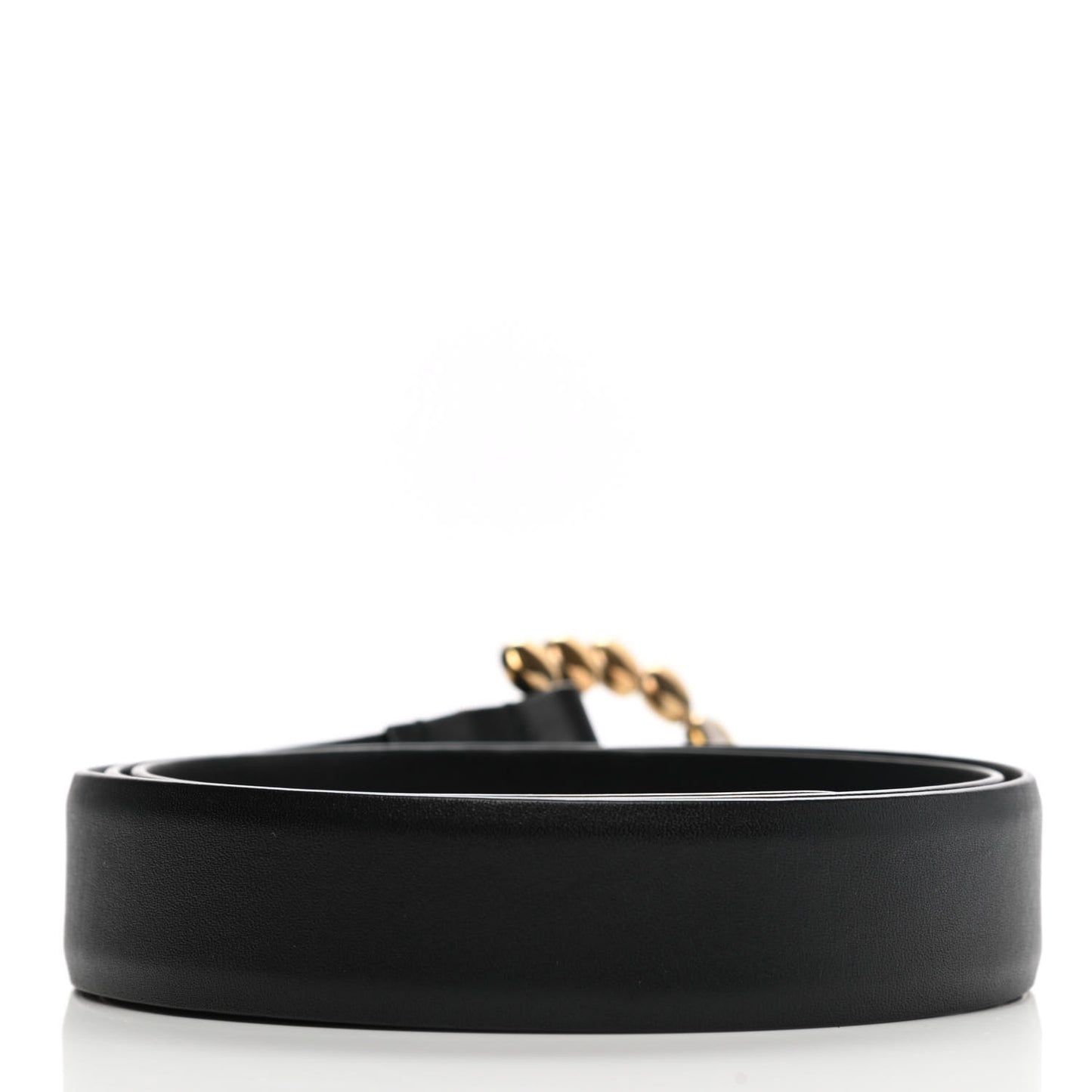 Calfskin Pearl Belt 80 32 Black