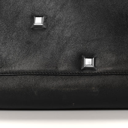 Salvatore Ferragamo Calfskin Medium Studio Bag Black 9 of 12