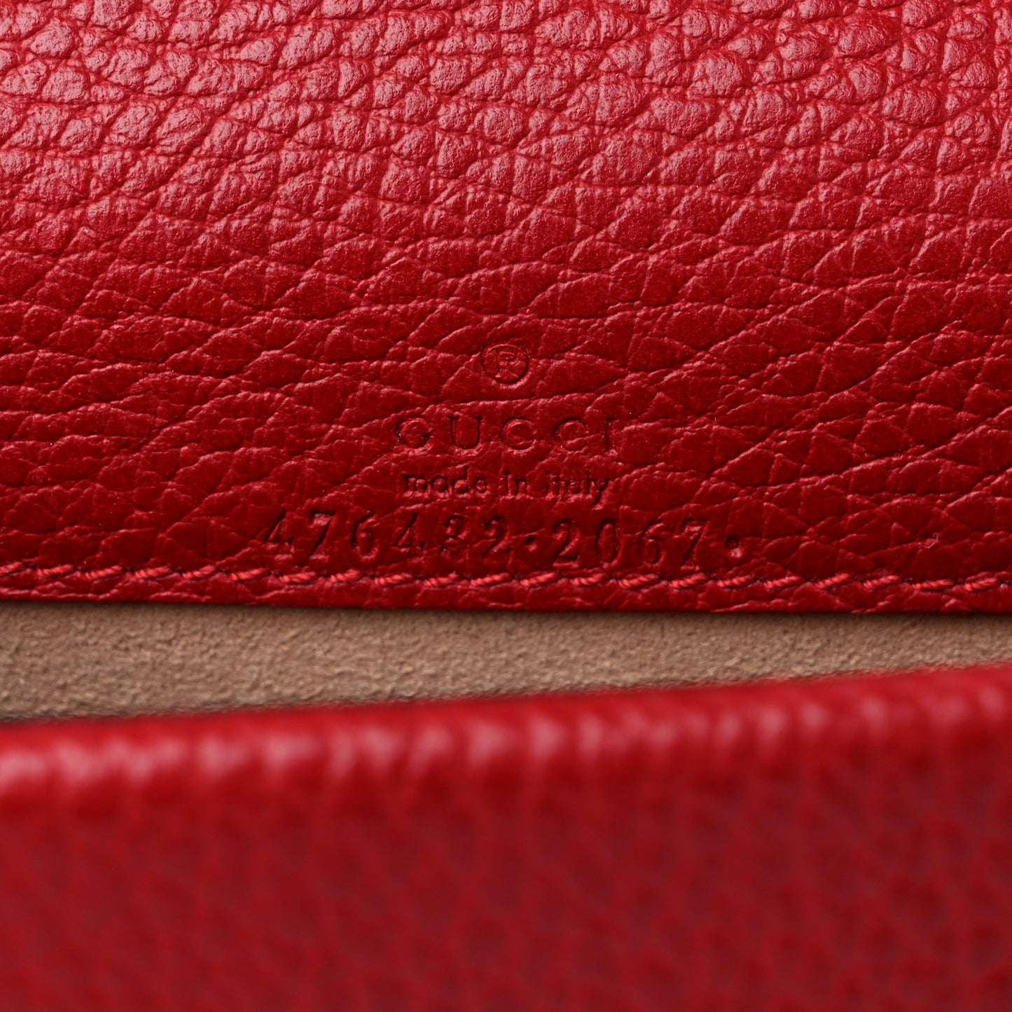 Calfskin Super Mini Dionysus Shoulder Bag Hibiscus Red