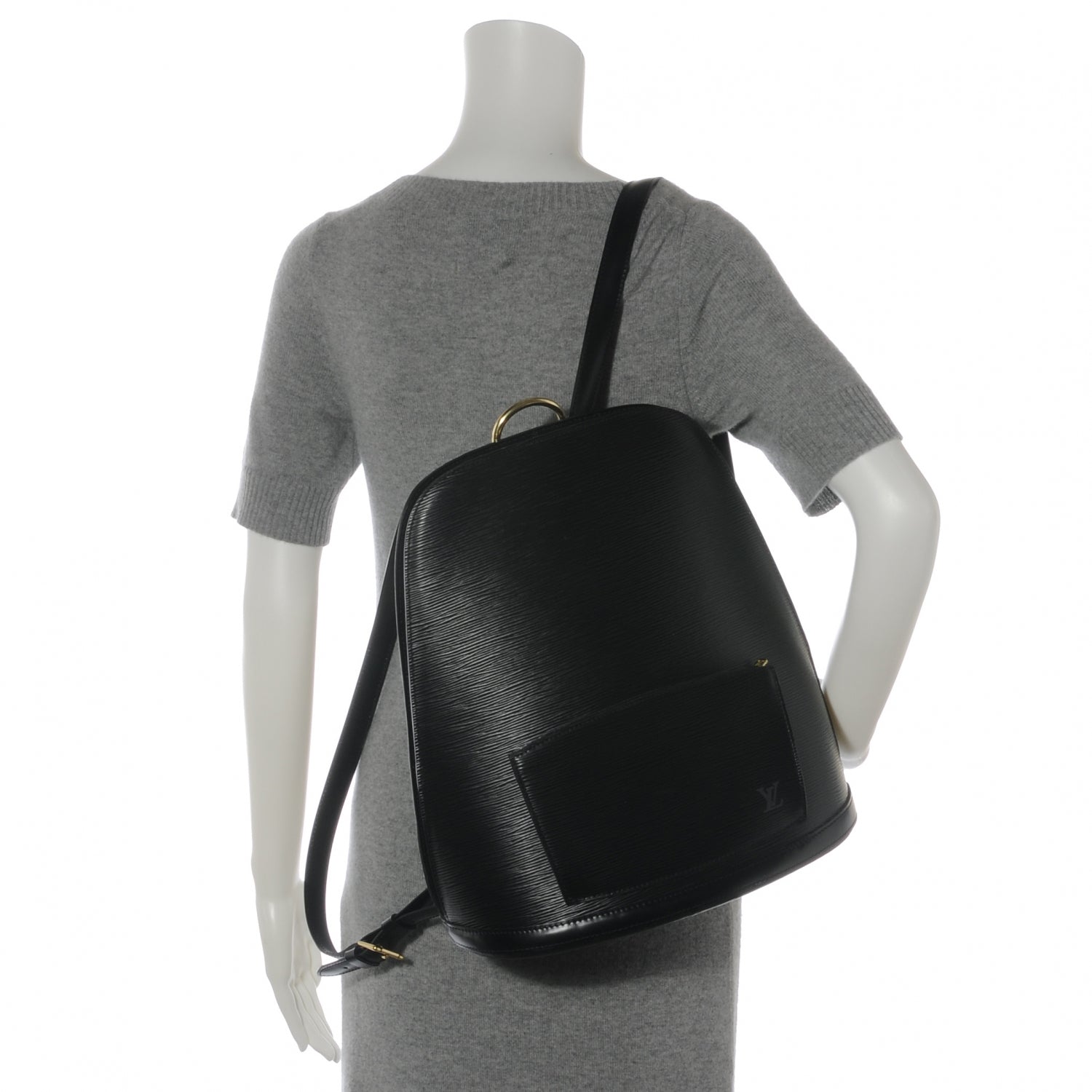 Louis Vuitton Epi Gobelins Backpack Black 2 of 6