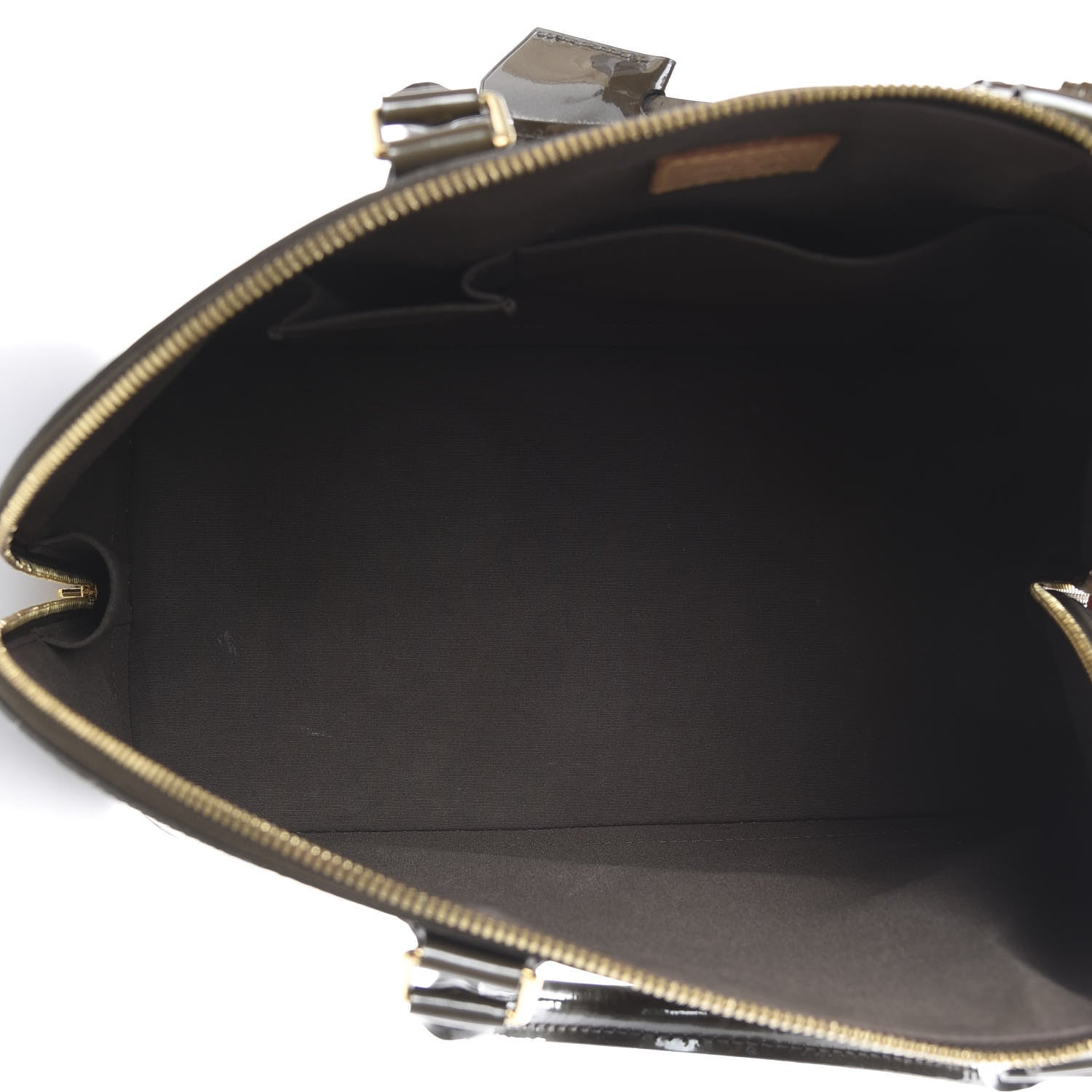 Louis Vuitton Vernis Alma GM Vert Bronze 4 of 21