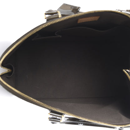Louis Vuitton Vernis Alma GM Vert Bronze 4 of 21