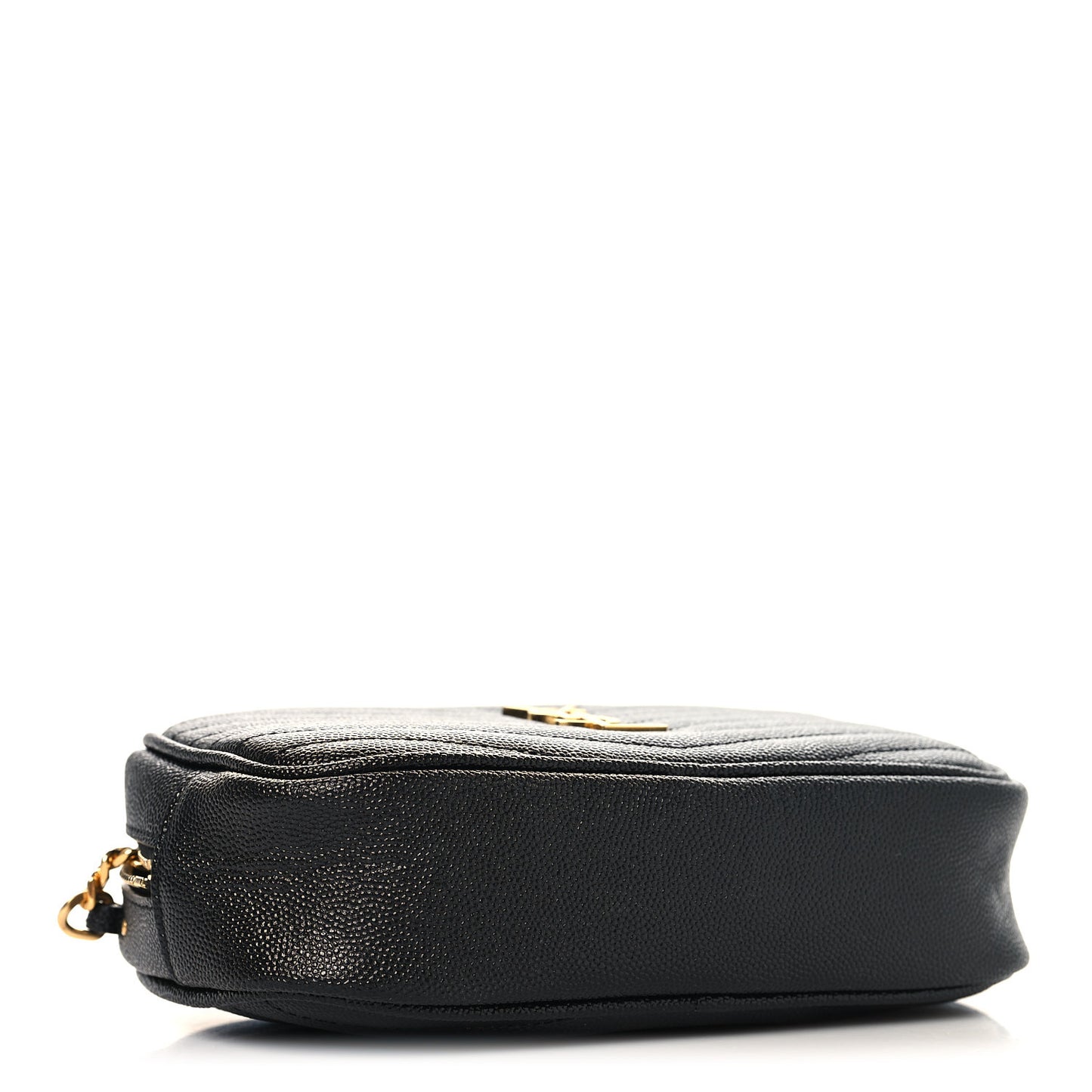 Grain De Poudre Matelasse Monogram Mini Lou Camera Bag Black