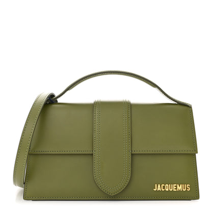 Jacquemus Smooth Calfskin Le Grand Bambino Khaki 1 of 11