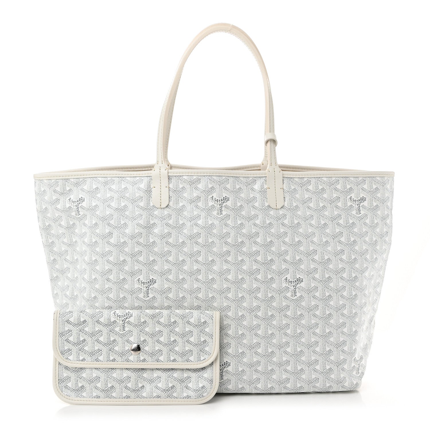 Goyard Goyardine Saint Louis PM White 3 of 11