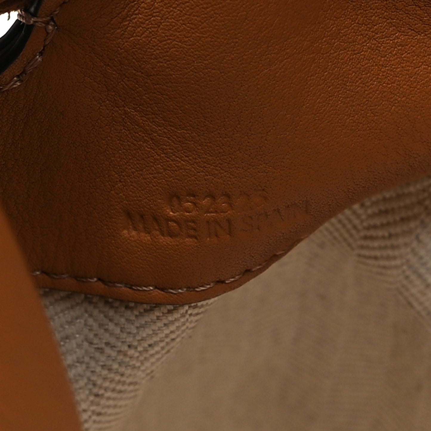 Calfskin XL Flamenco Knot Bag Warm Desert