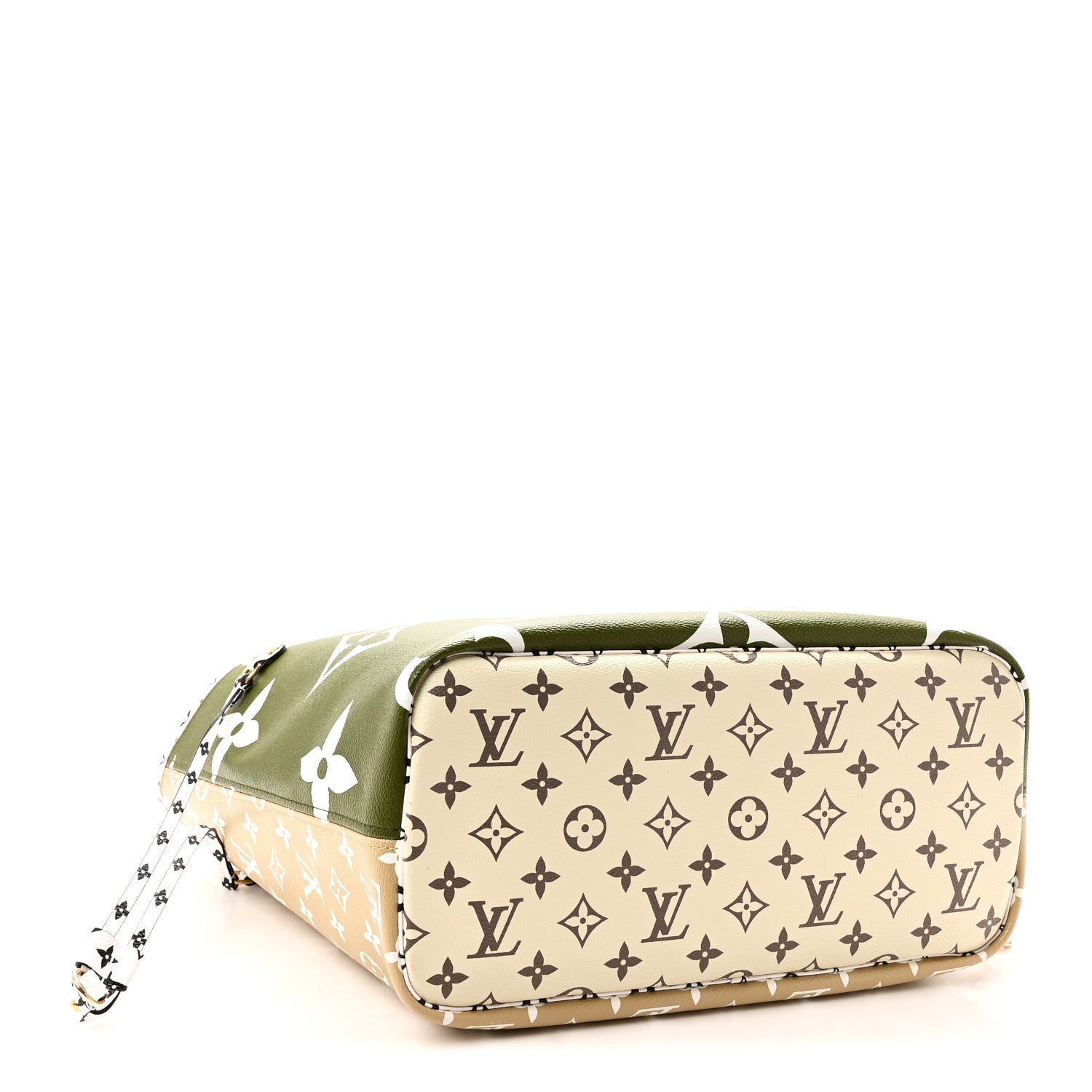 Louis Vuitton Monogram Giant Neverfull MM Kaki 4 of 9