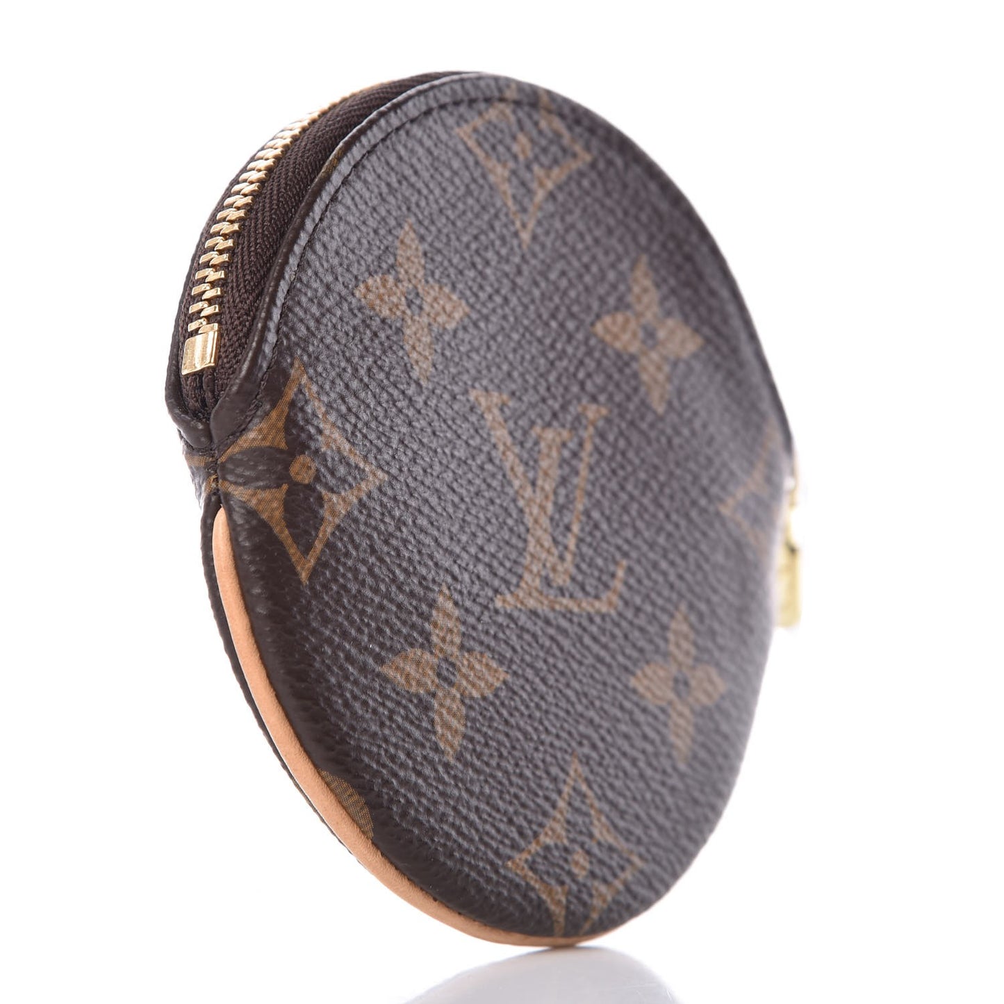 Monogram Round Coin Purse