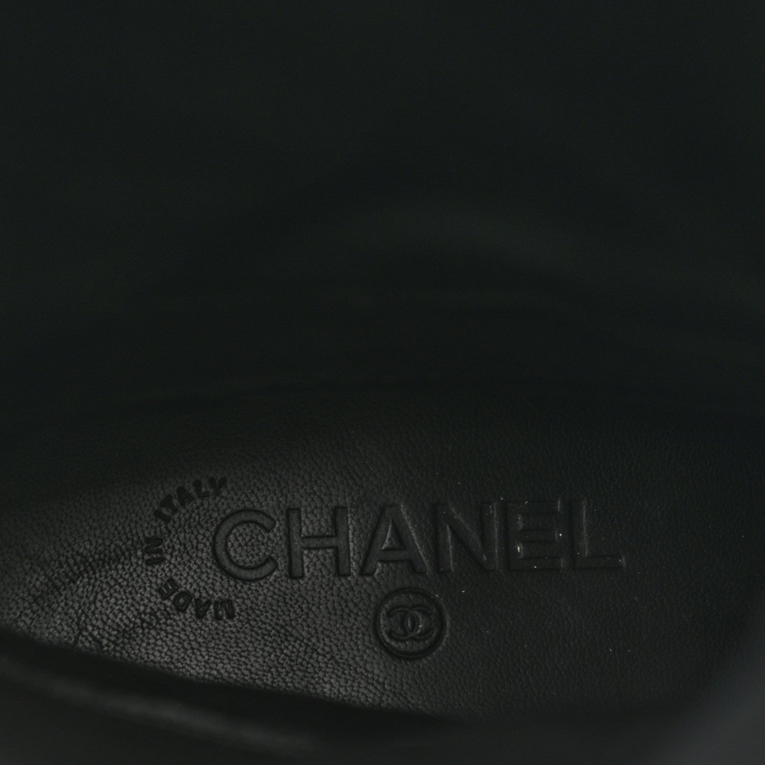 Chanel Rubber Quilted Rain Boots 41 Black 6 of 13