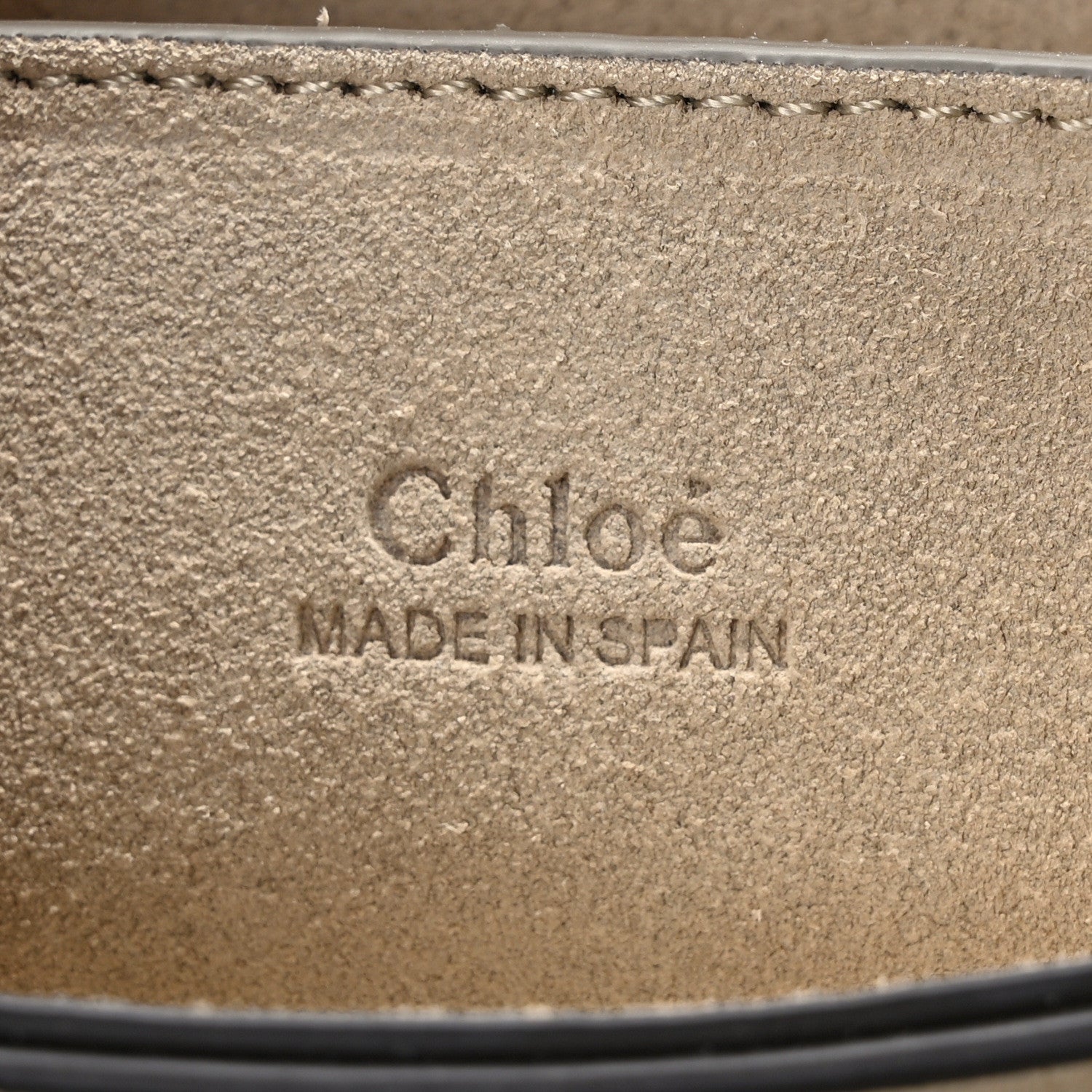 Chloe Suede Calfskin Small Faye Shoulder Bag Cement Pink 6 of 8