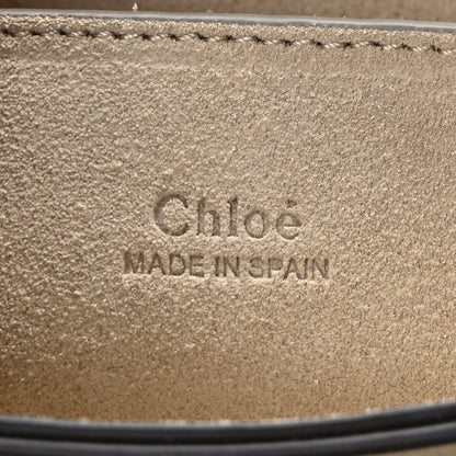 Chloe Suede Calfskin Small Faye Shoulder Bag Cement Pink 6 of 8