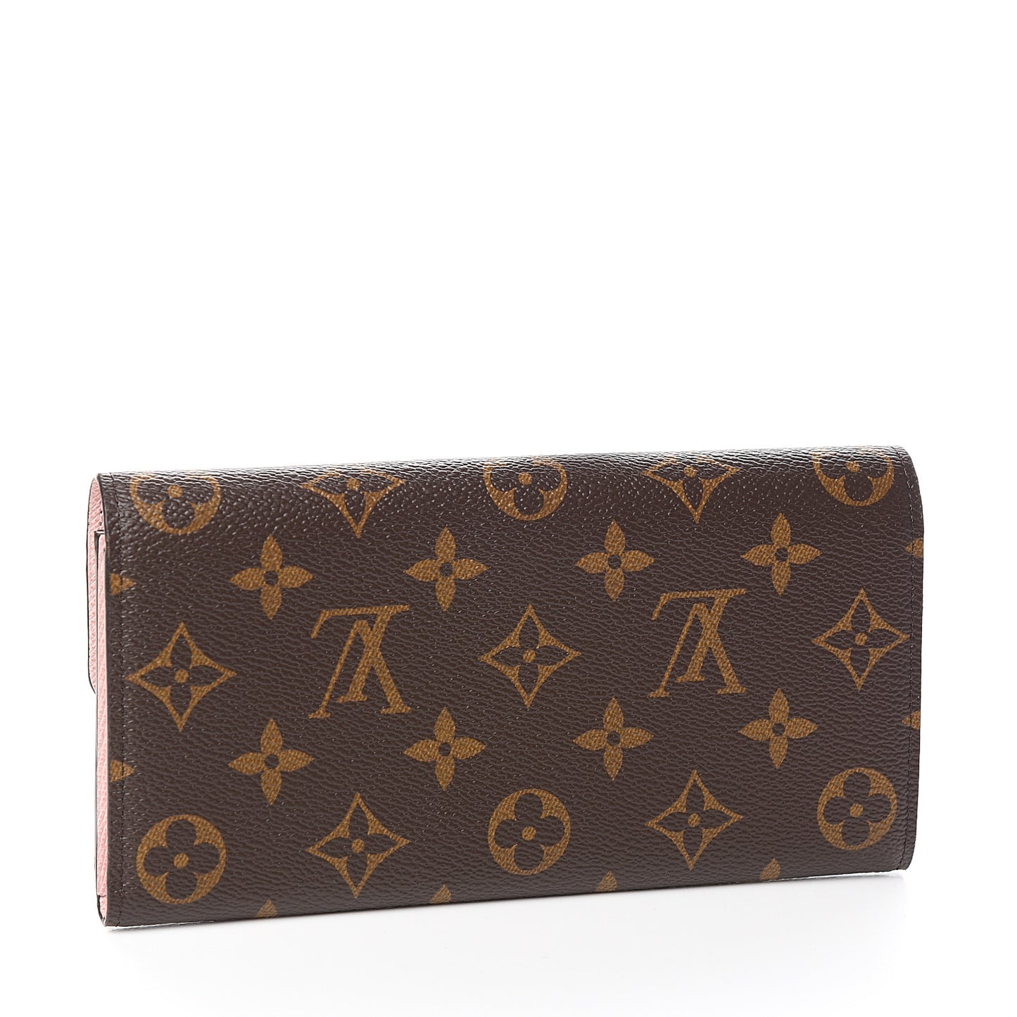 Monogram Emilie Wallet Rose Ballerine