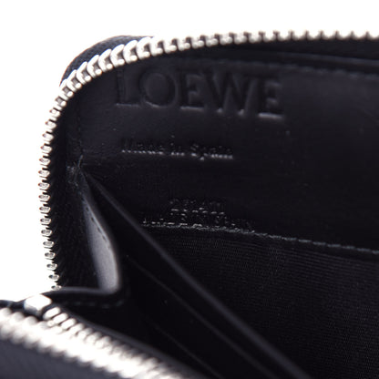 Loewe Calfskin Embossed Repeat Zip Wallet Light Oat 7 of 9