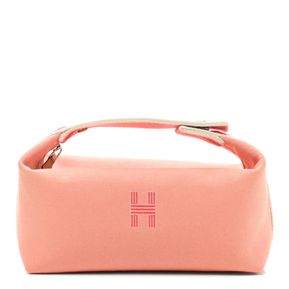 Hermes Canvas Small Bride-A-Brac Pouch Goyave 1 of 6