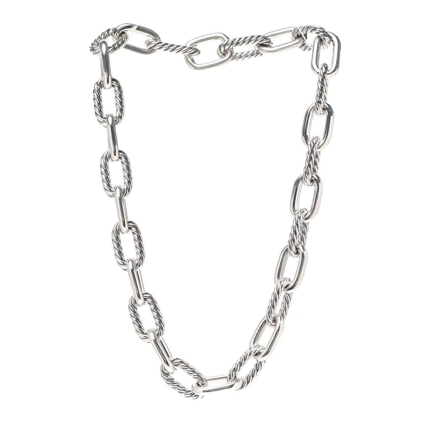 Sterling Silver 14mm Madison Chain Necklace