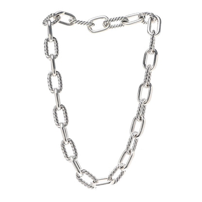 David Yurman Sterling Silver 14mm Madison Chain Necklace 3 of 5