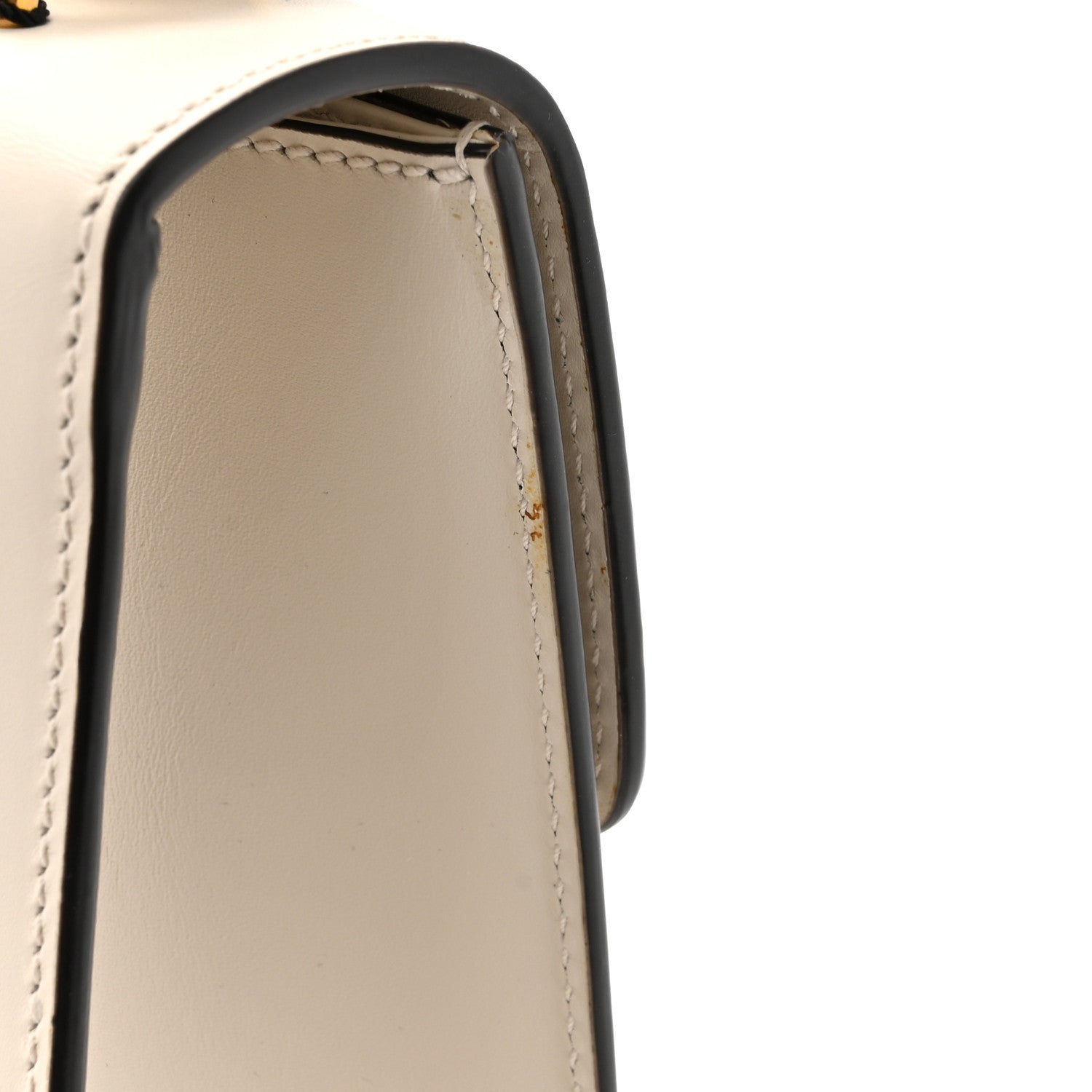 Gucci Calfskin Small Sylvie Shoulder Bag Off White 15 of 16