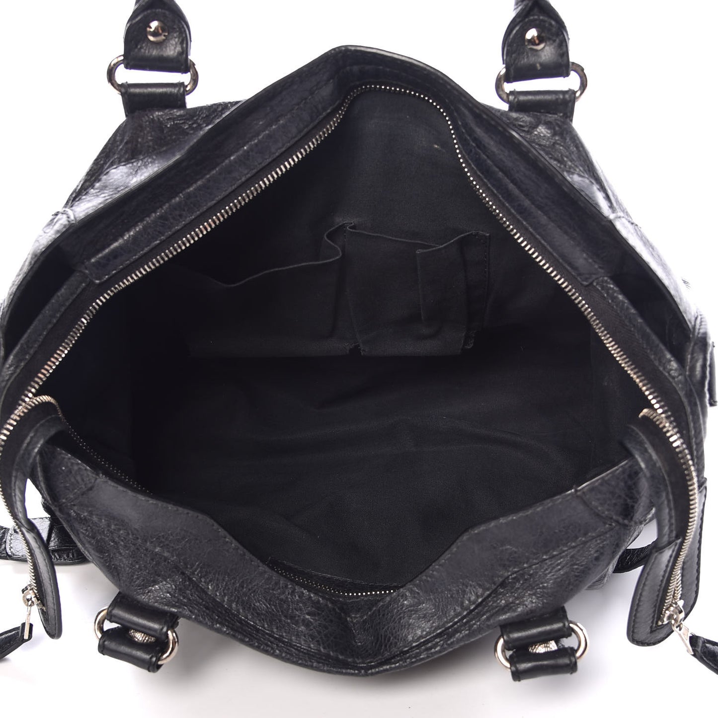 Agneau Giant 12 Silver Hardware City Black