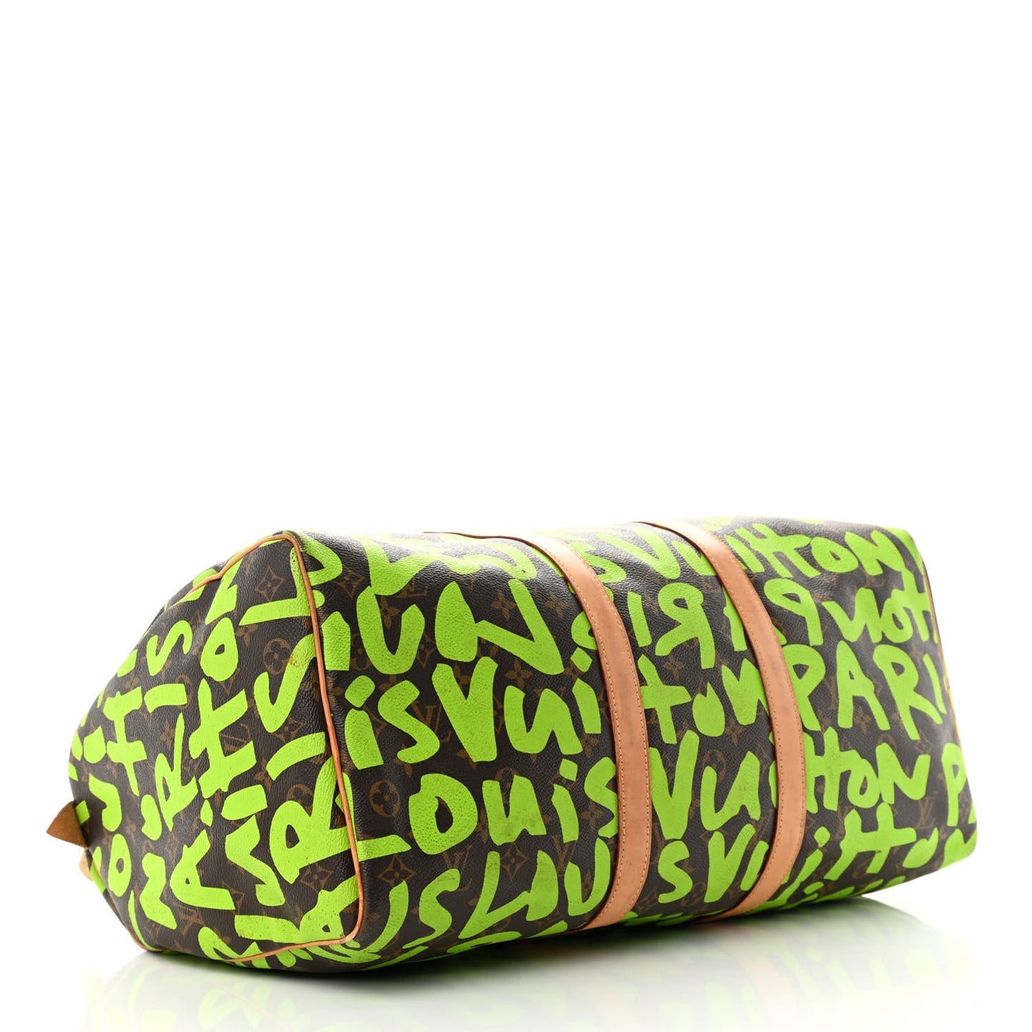 Monogram Graffiti Keepall 50 Green