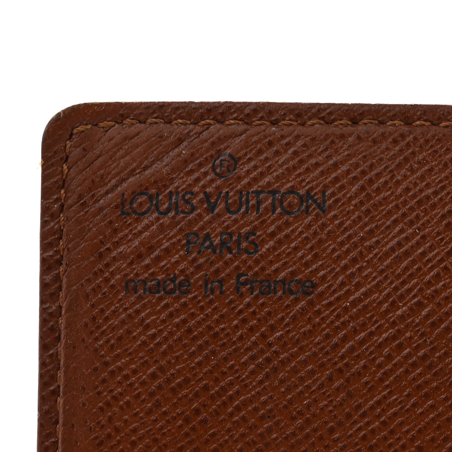 Monogram Credit Card Photo Holder