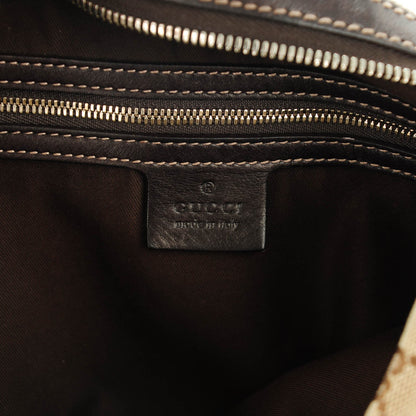 Gucci Monogram Biba Hobo Dark Brown 7 of 8