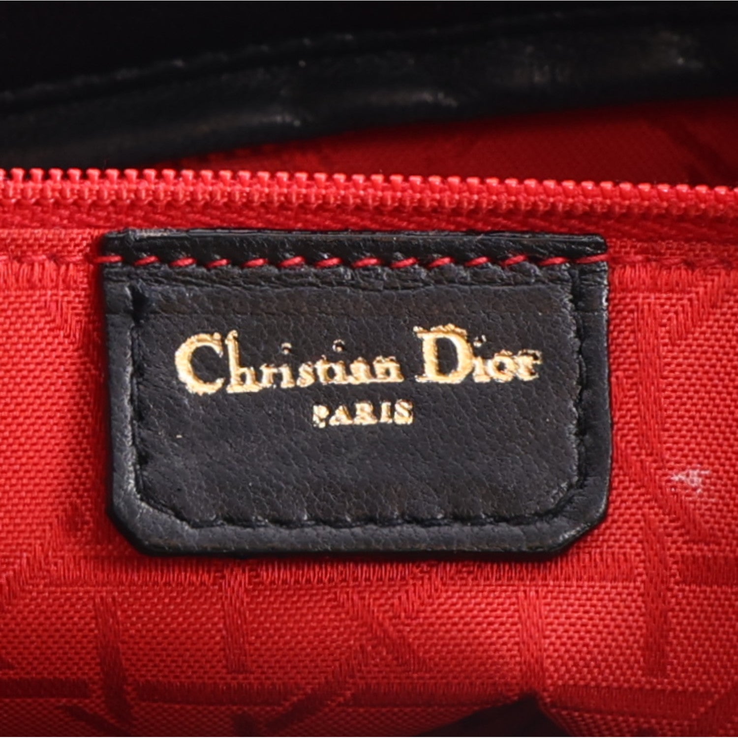 Christian Dior Lambskin Cannage Large Lady Dior Black 6 of 10