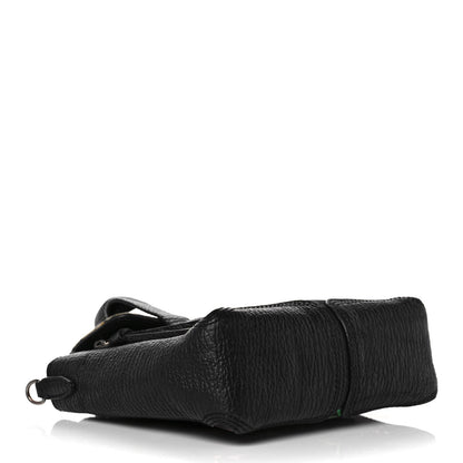 3.1 Phillip Lim Textured Calfskin Canvas Mini Floral Pashli Satchel Black Multicolor 3 of 16