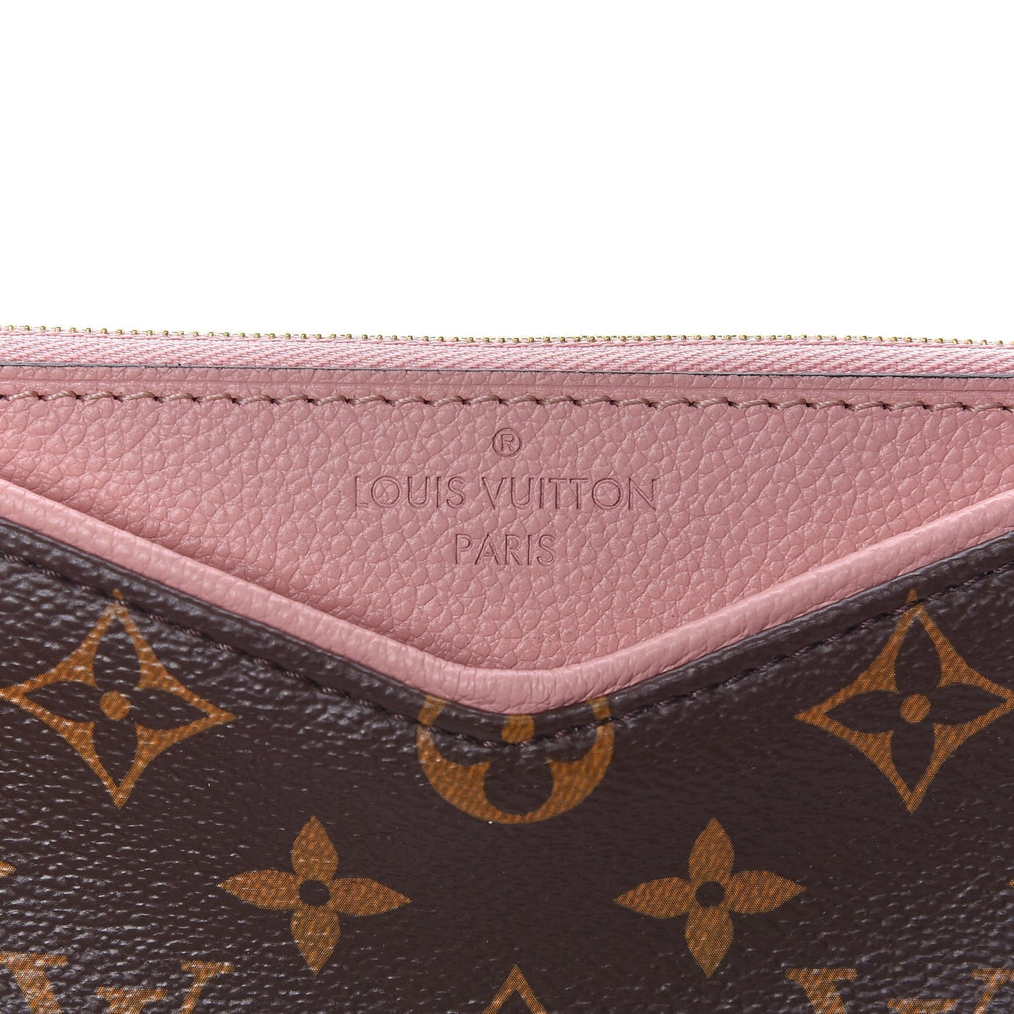 Monogram Pallas Clutch Rose Poudre