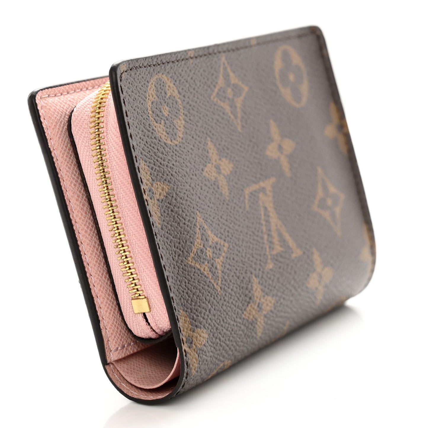 Monogram Juliette Wallet Rose Ballerine