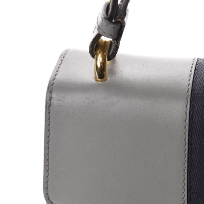 Gucci Calfskin Small Sylvie Shoulder Bag Deep Grey 15 of 30