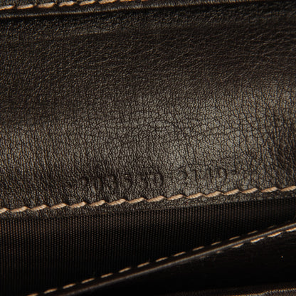 Gucci Monogram Heart Continental Wallet Dark Brown 6 of 7