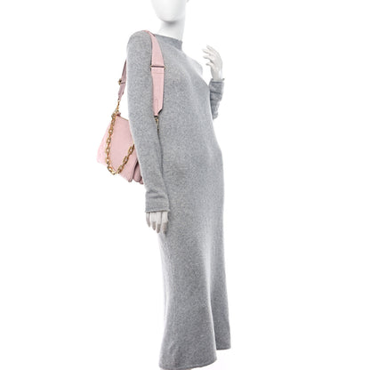 Louis Vuitton LOUIS VUITTON Lambskin Embossed Monogram Coussin PM Rose 2 of 14