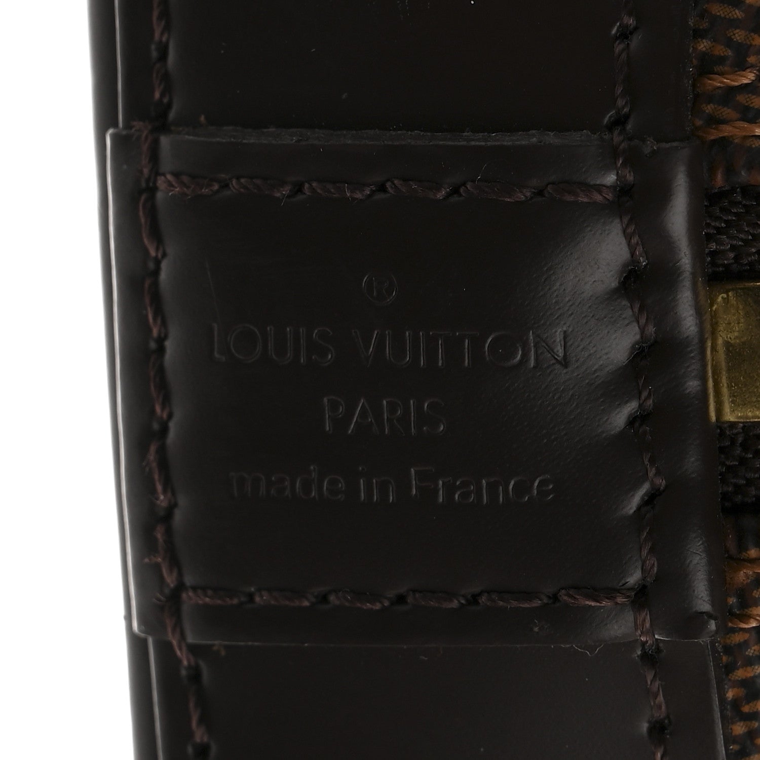 Louis Vuitton Damier Ebene Alma BB 7 of 10