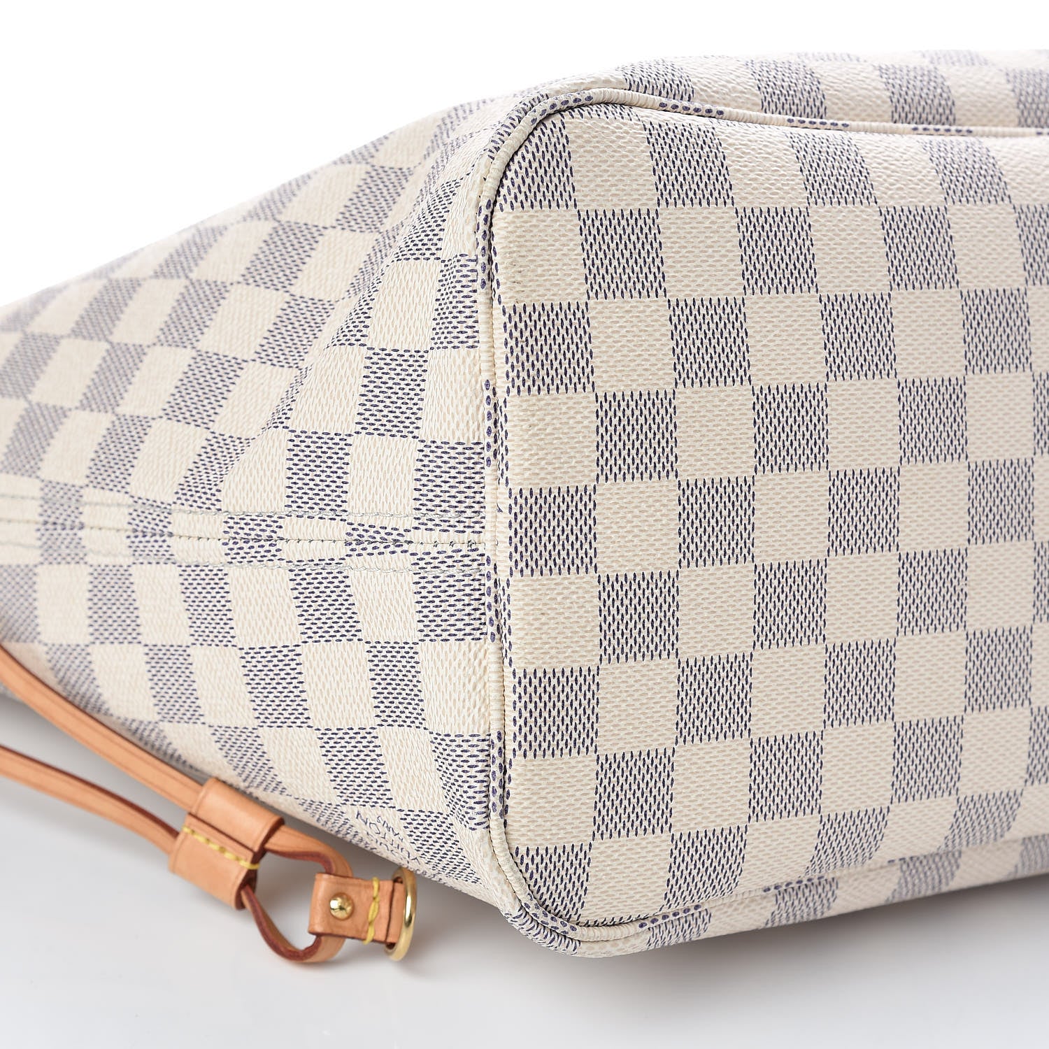 Louis Vuitton Damier Azur Neo Neverfull MM Rose Ballerine 16 of 17