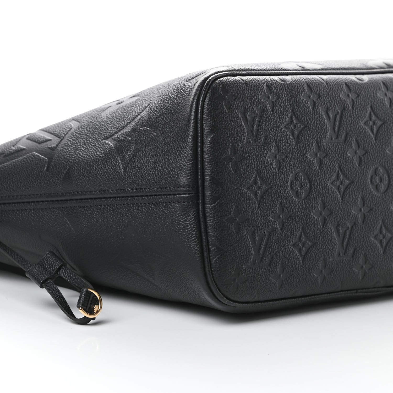 Louis Vuitton Empreinte Monogram Giant Neverfull MM Black 8 of 9