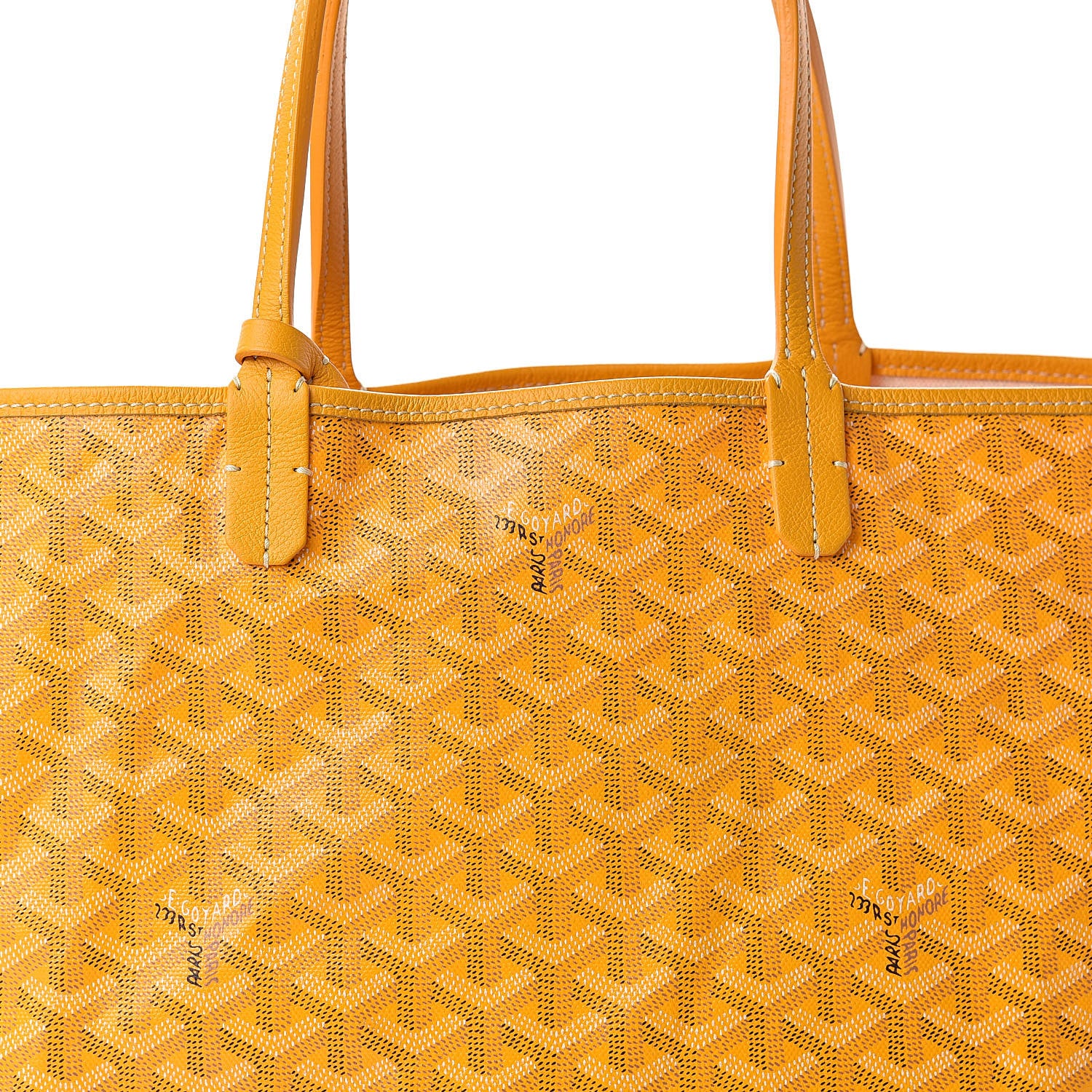 Goyard Goyardine Saint Louis PM Yellow 10 of 15