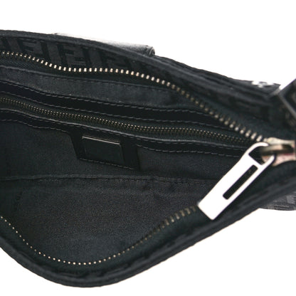 Fendi Zucchino Mini Pochette Black 5 of 8