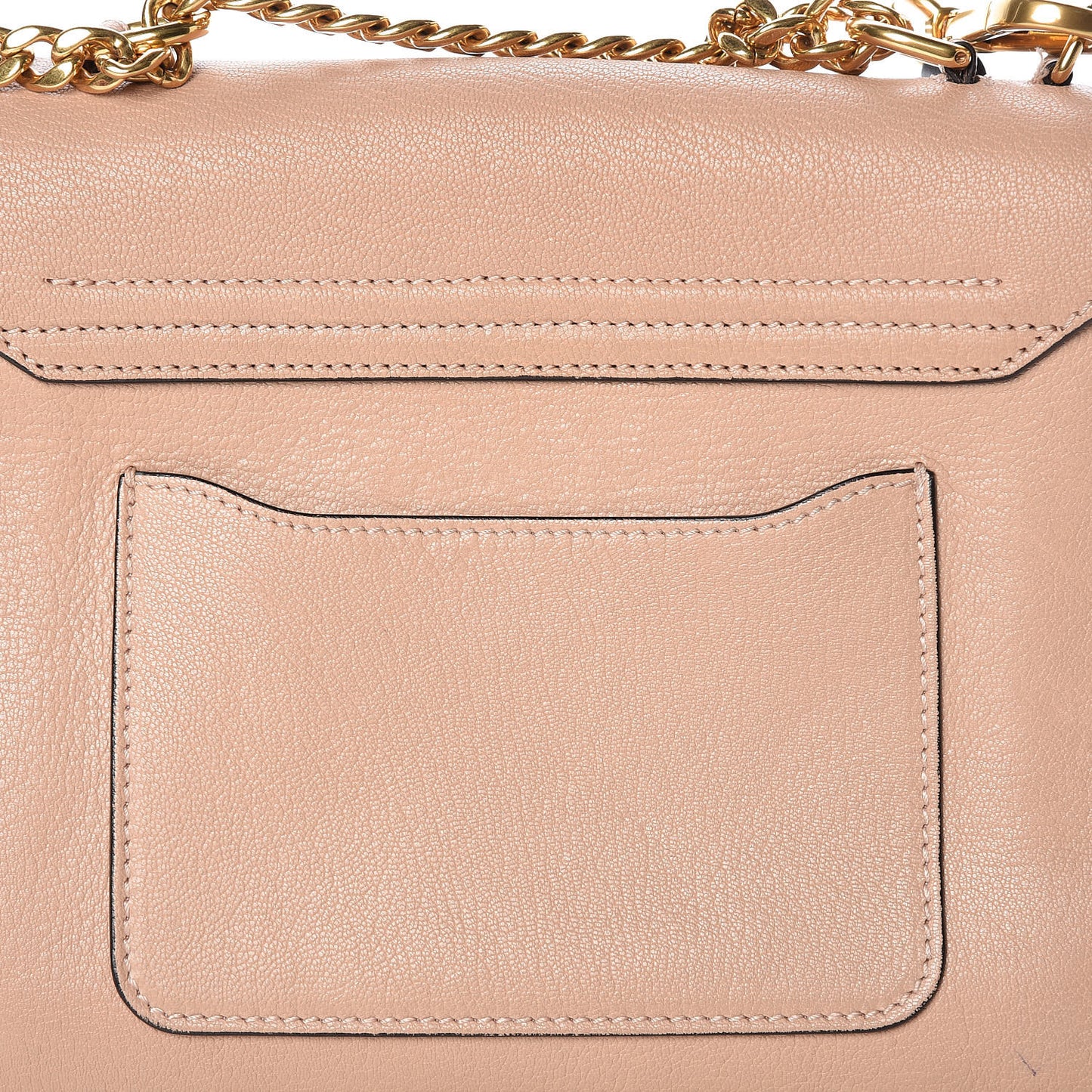 Goatskin Medium Mily Shoulder Bag Biscotti Beige