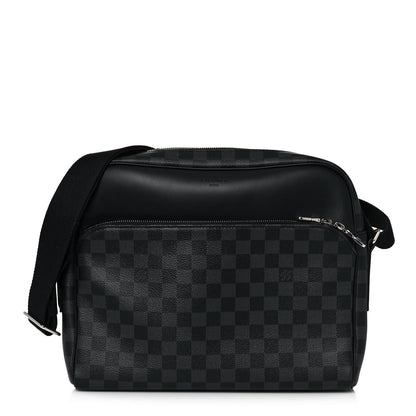 Louis Vuitton Damier Graphite Dayton Reporter MM 1 of 13
