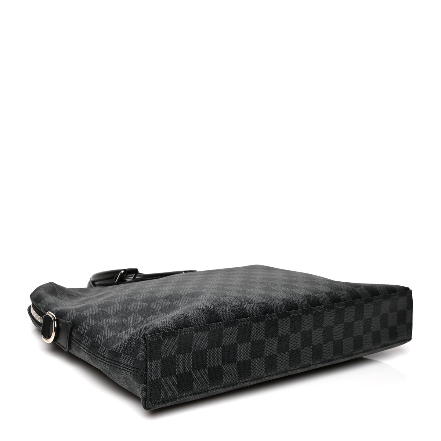 Damier Graphite Porte-Documents Jour