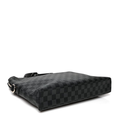Louis Vuitton Damier Graphite Porte-Documents Jour 4 of 9