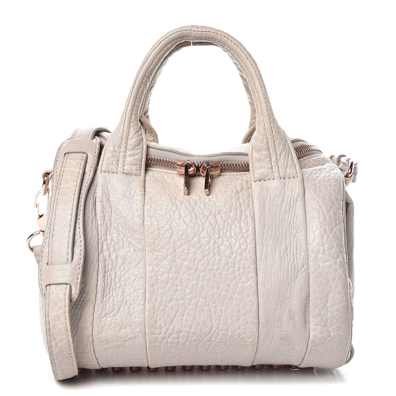 Alexander Wang Pebbled Lambskin Rockie Lilac Rose Gold Hardware 1 of 18