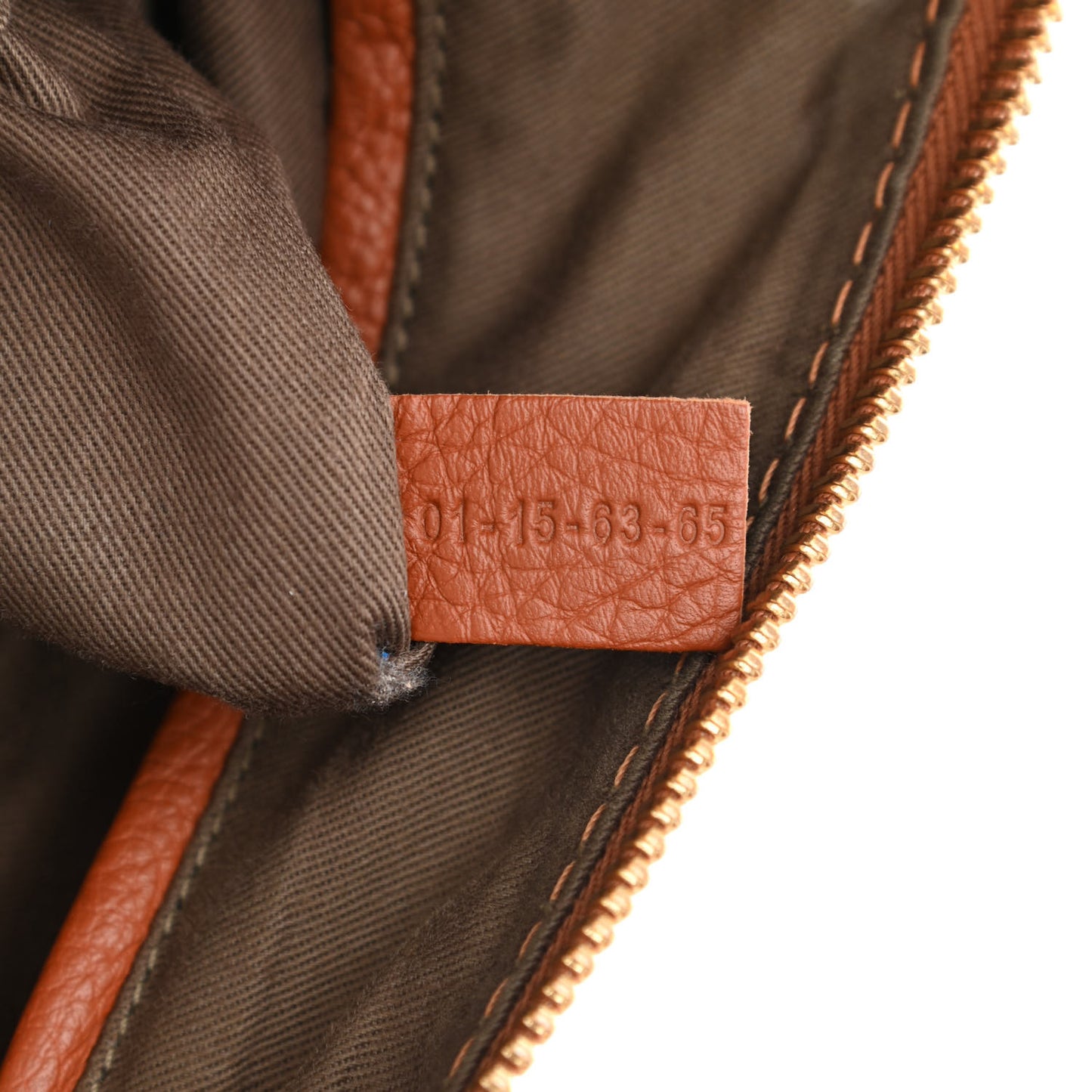 Calfskin Small Marcie Satchel Tan