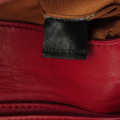 Lanvin Calfskin Miss Sartorial Envelope Clutch Bordeaux 7 of 7