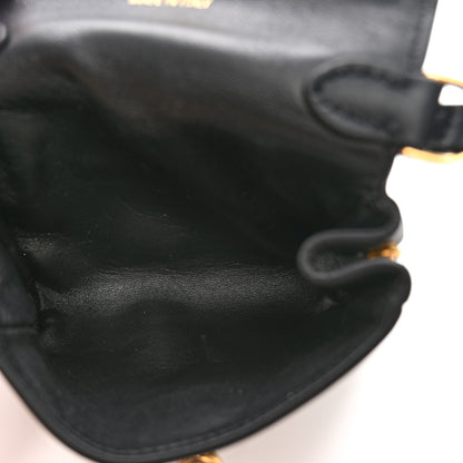 Balenciaga Smooth Calfskin Rodeo Micro Bag Charm Black 5 of 9