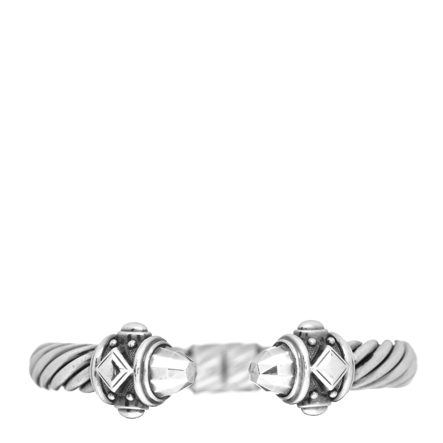 Sterling Silver 10mm Renaissance Cable Bracelet